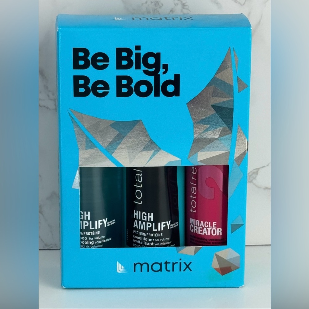 The Matrix Total Results High Amplify Gift Set.